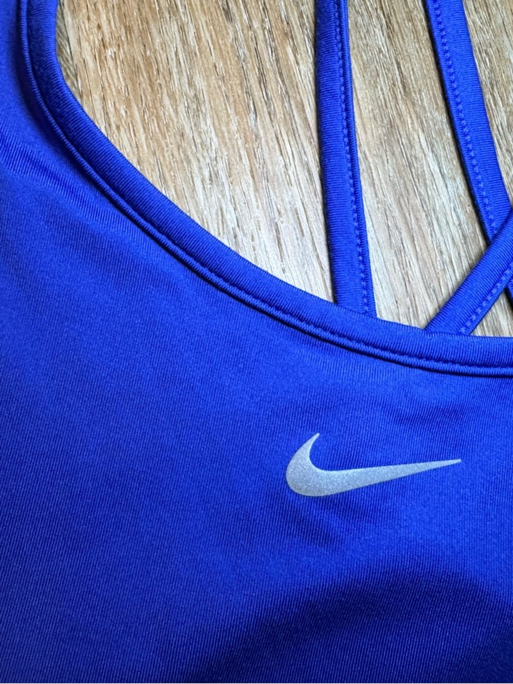 Nike Women's Royal Blue Double-Strap Athletic Tank - Picture 2 of 5